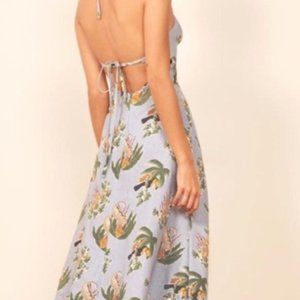 Reformation Jana Dress - Tropical Print - Size 4